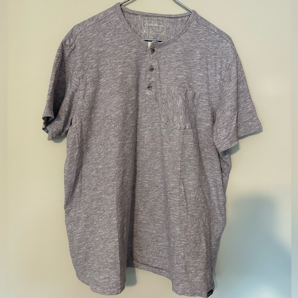 Eddie Bauer XL Henley T-Shirt